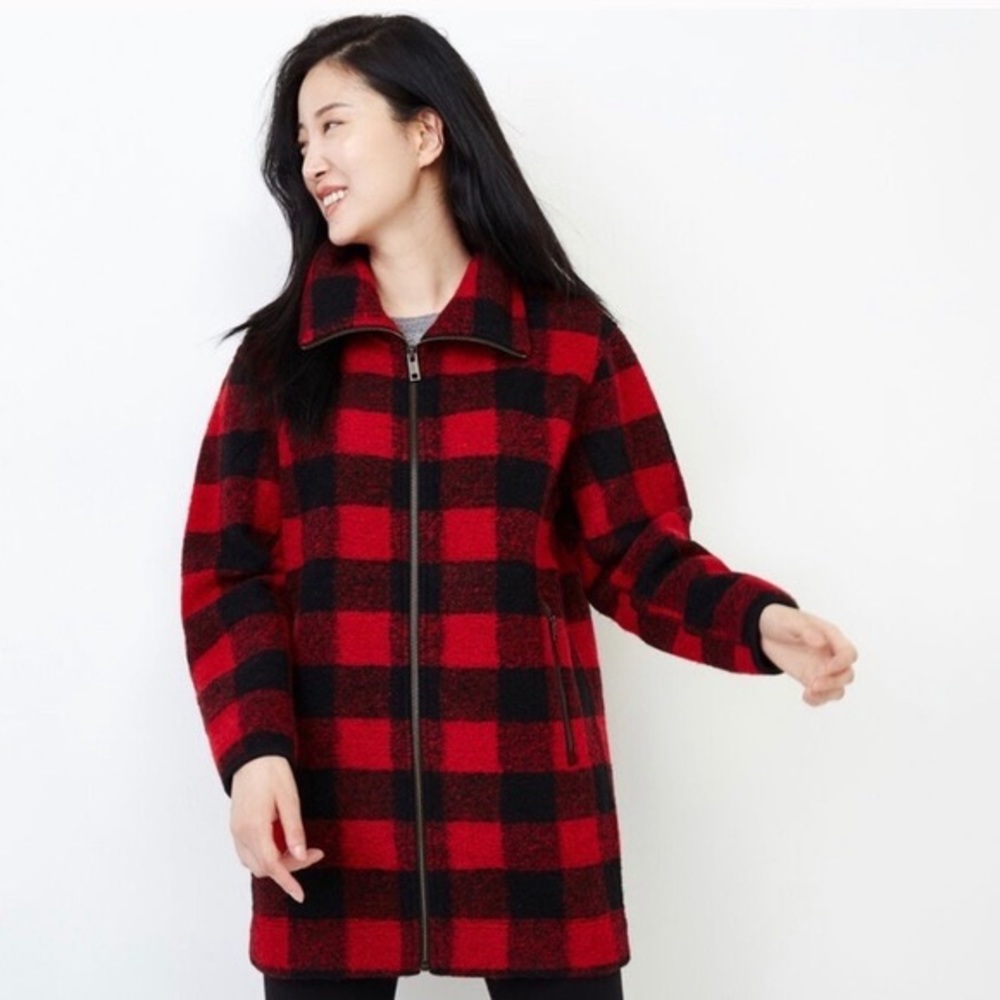 Roots Cabin Red Plaid Seymour Jacket